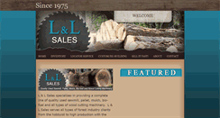 Desktop Screenshot of llsawmill.com